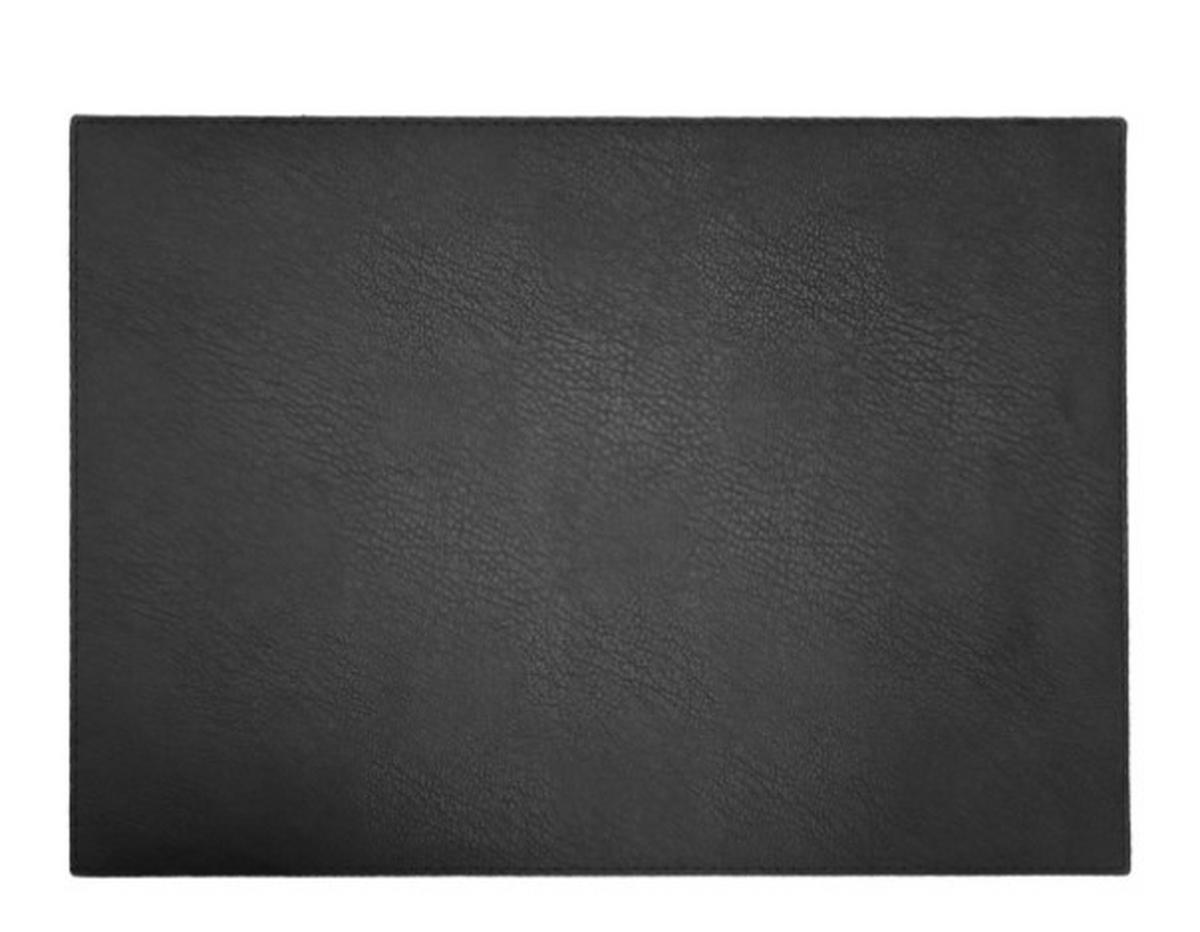BORDSTABLETT textil läderimitation svart 43/30 cm  - svart, Basics, textil (43/30cm)
