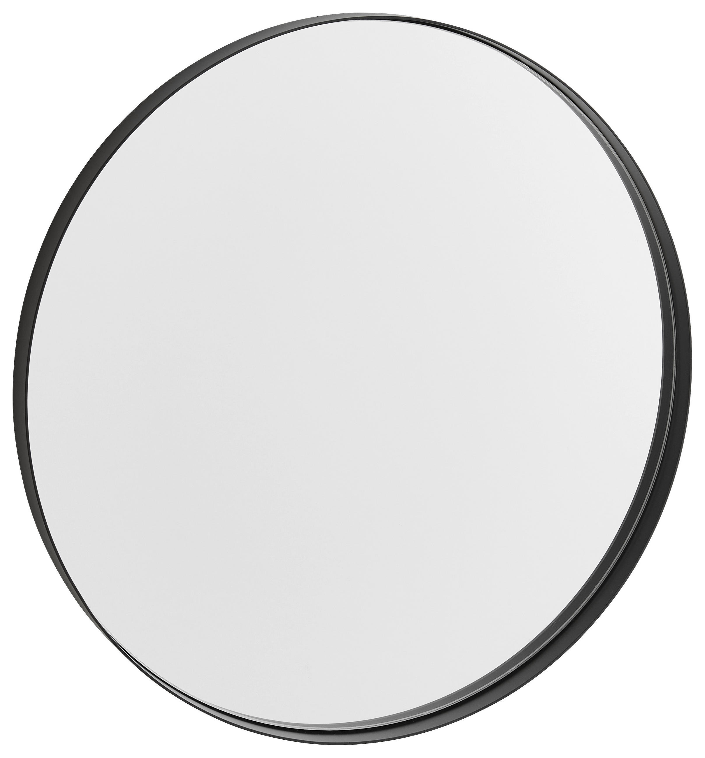 OGLEDALO ZIDNO  50/50/3,5 cm     - crna, Trend, staklo/metal (50/50/3,5cm) - Xora