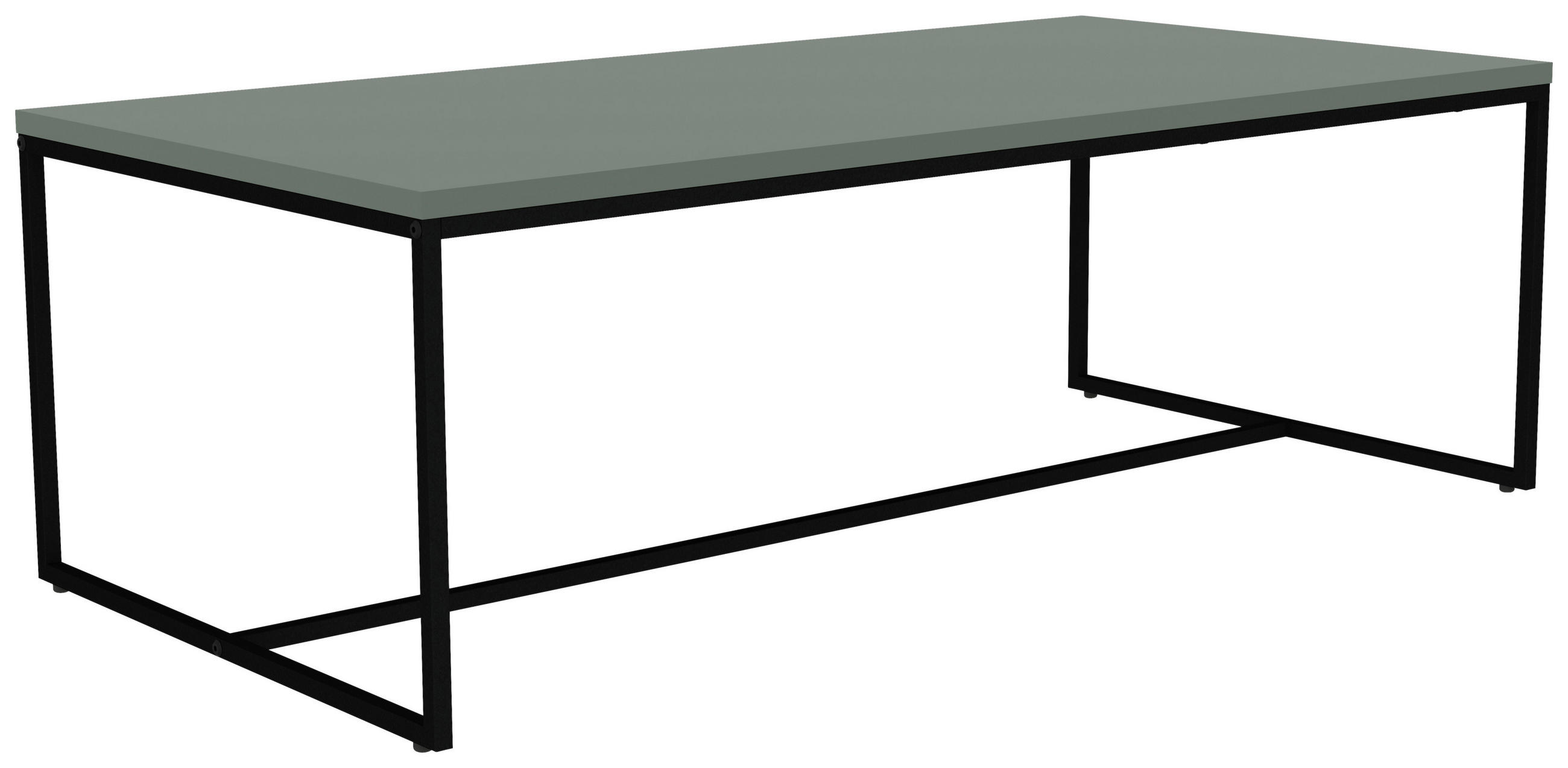 XXXL KONFERENČNÍ STOLEK, tmavě zelená, kompozitní dřevo, 120/60/40 cm