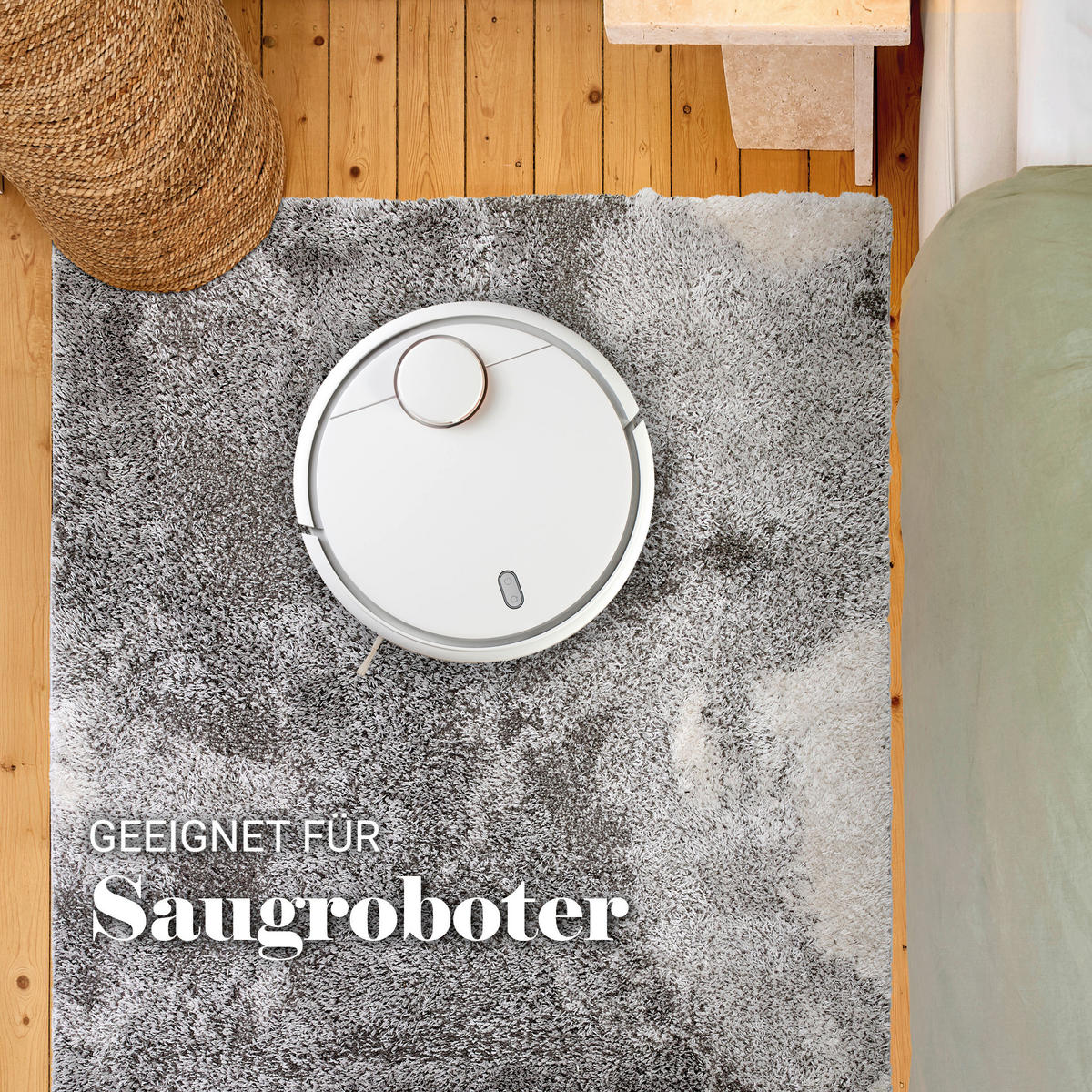 WEBTEPPICH 160/230 cm Paulie Silberfarben rechteckig  - Silberfarben, Basics, Textil (160/230cm) - Astra