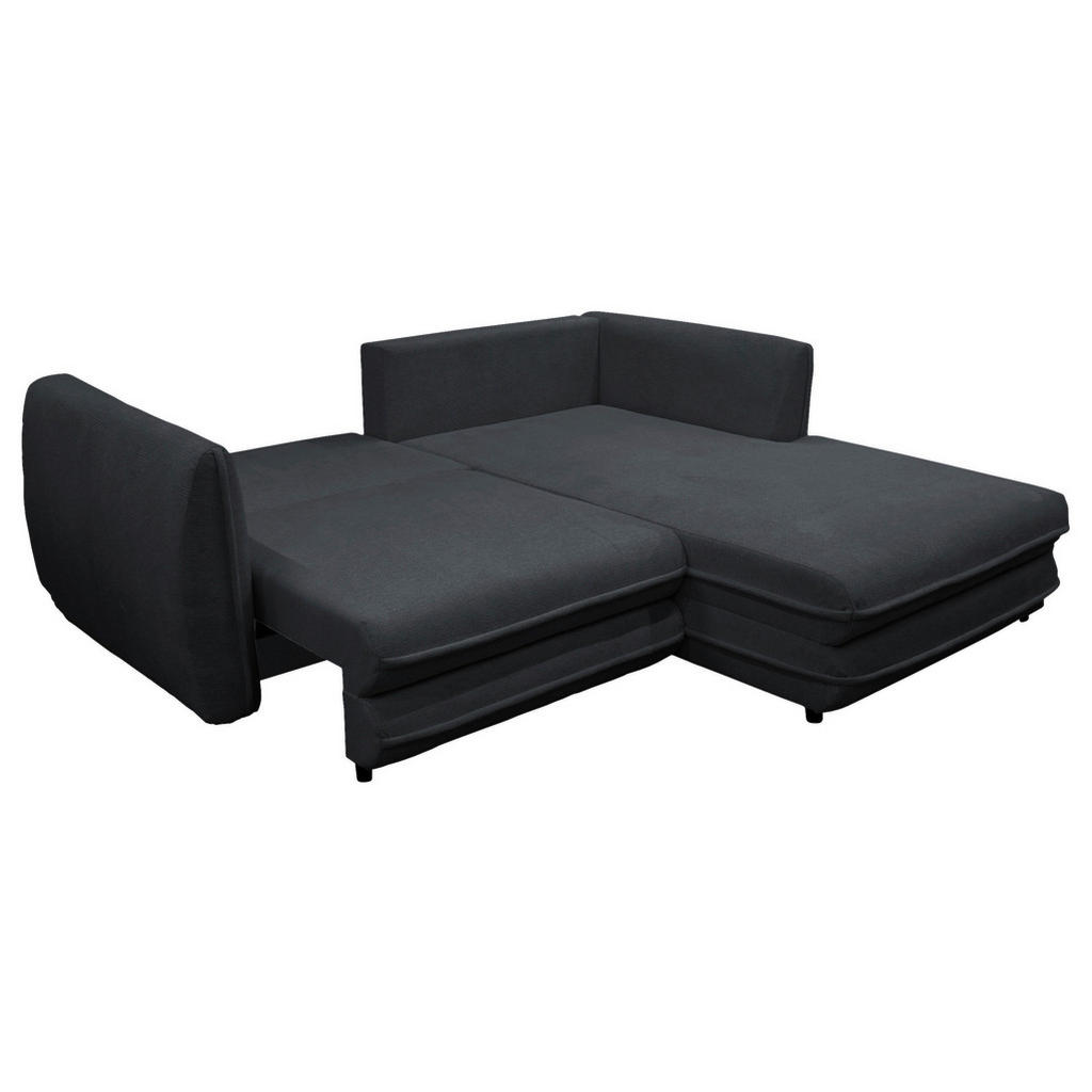 Thumbnail - Mid.you Ecksofa, Schwarz, Textil, Ottomane rechts, L-Form, 240x201 cm, Liegefunktion, Wohnzimmer, Sofas & Couches, Wohnl...