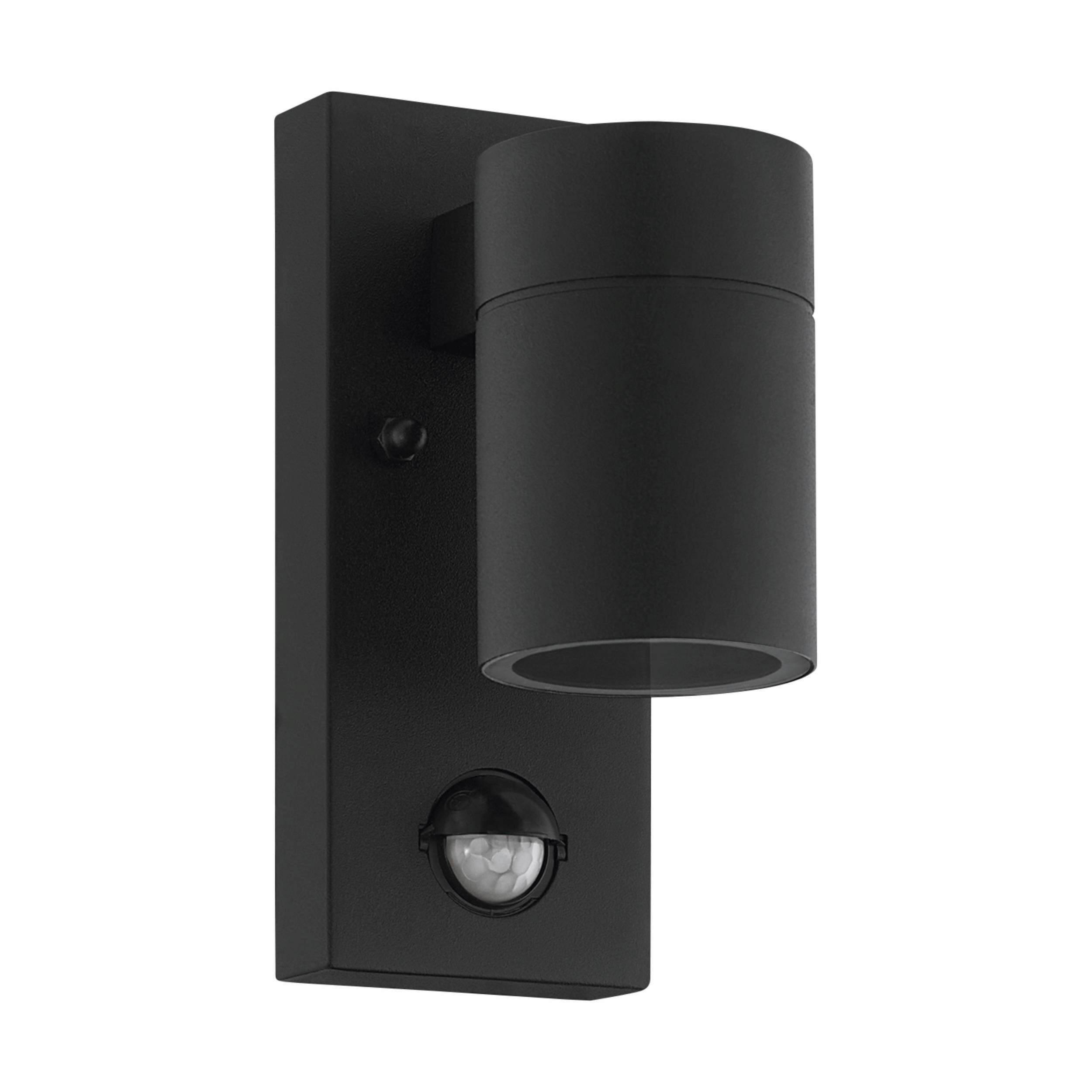 VENKOVNÍ NÁSTĚNNÉ SVÍTIDLO - černá/čiré, Design, kov/sklo (6,5/16,5/11cm) - Eglo