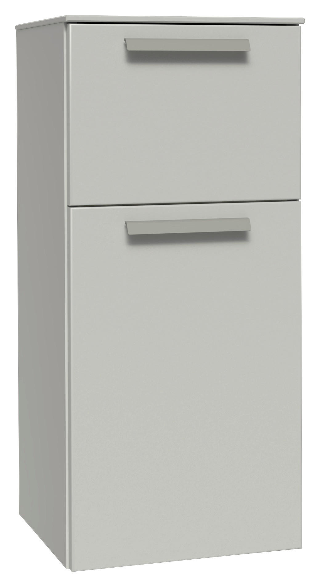 Midischrank Seidengrau, B: 40 Cm