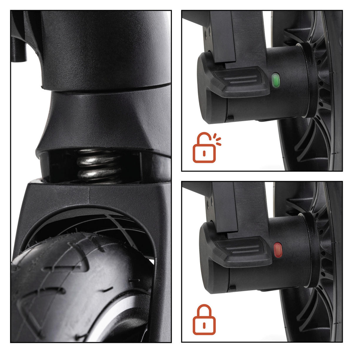 BUGGY Comfort N Care  - Anthrazit/Schwarz, Basics, Kunststoff/Textil (60/107/87,5cm) - Hauck