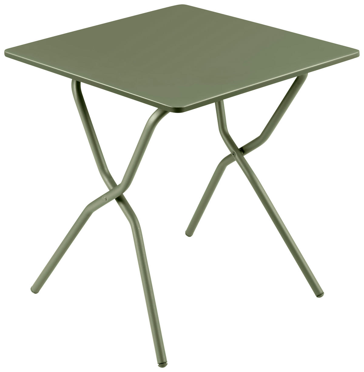 GARTENKLAPPTISCH 70/64/73 cm Metall rechteckig  - Waldgrün, Basics, Metall (70/64/73cm) - Lafuma Mobilier