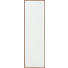 HÄNGEELEMENT Kerneiche vollmassiv Eichefarben, Weiß - Eichefarben/Weiß, Design, Glas/Holz (40,5/136,5/39cm) - Valnatura