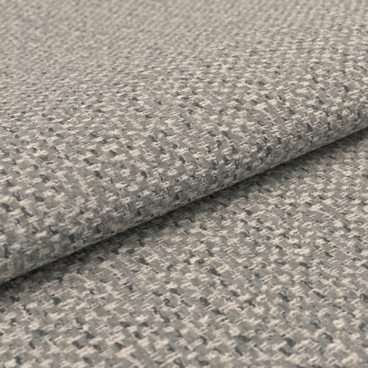 RELAXLIEGE Chenille Hellgrau  - Hellgrau/Schwarz, Design, Textil/Metall (120/54-113/158-198cm) - Pure Home Lifestyle