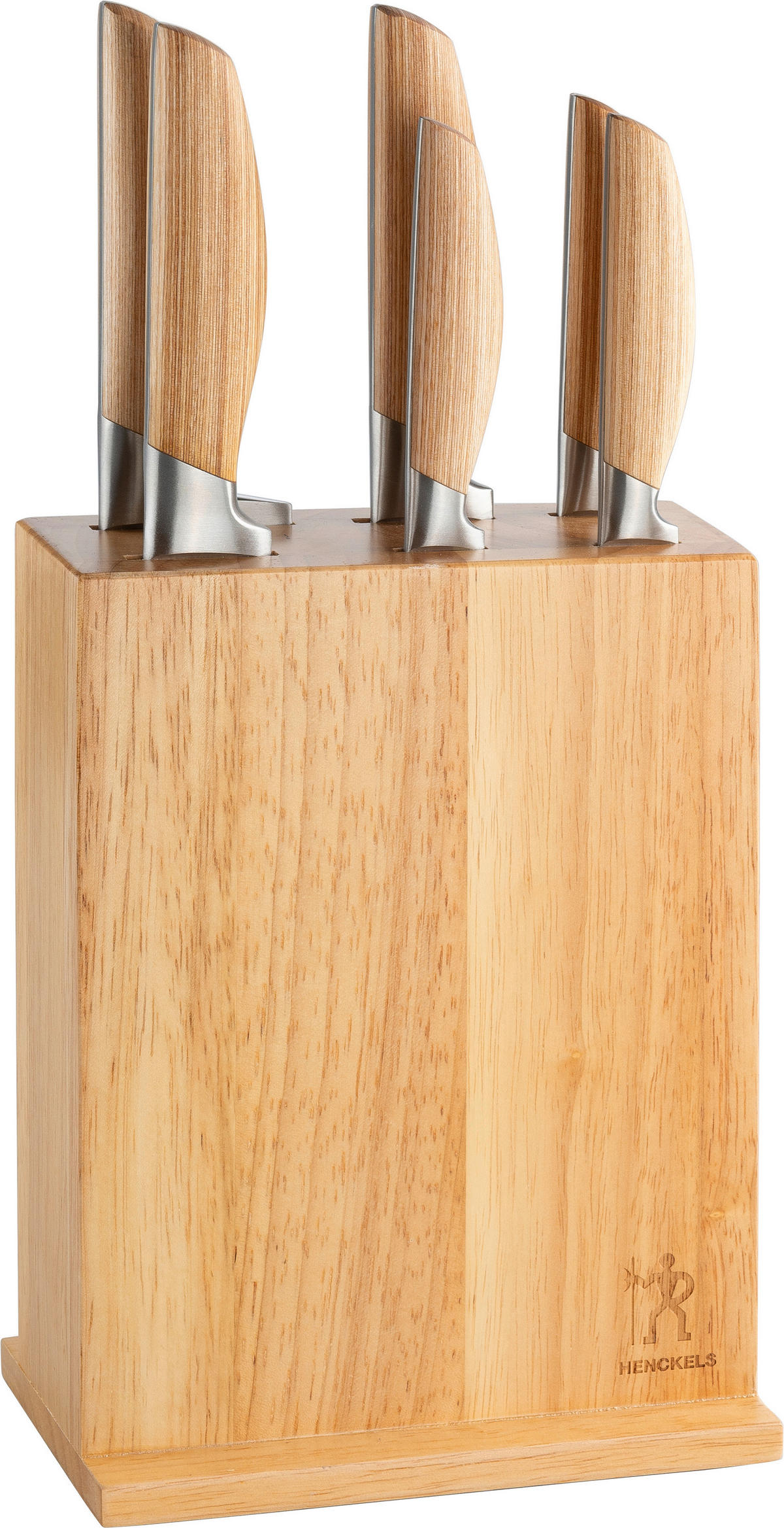 MESSERBLOCK Pakka 7-teilig  - Basics, Metall - Henckels by ZWILLING