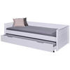 AUSZIEHBETT 90/200 cm Weiss  - Weiss/Naturfarben, Konventionell, Holz (90/200cm) - MID.YOU