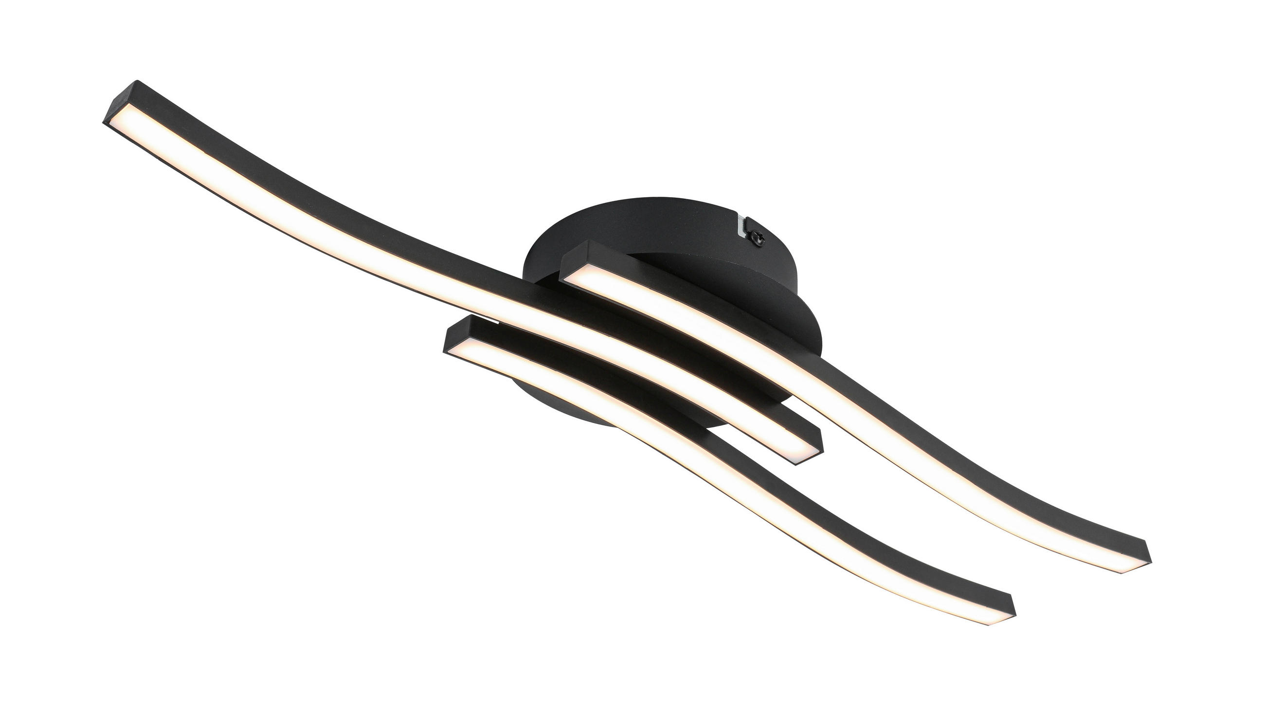 Plafonieră Cu Led 18 W    54,5/14/6,5 cm  - alb/negru, Basics, plastic/metal (54,5/14/6,5cm) - Boxxx