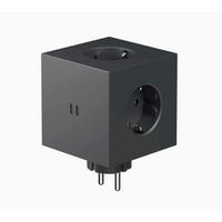 STECKDOSENWÜRFEL - Schwarz, Basics, Kunststoff (7,6/7,6/11,3cm) - AVOLT