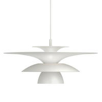 HÄNGELEUCHTE Picasso 50/19,5 cm   - Weiß, Design, Metall (50/19,5cm) - Belid
