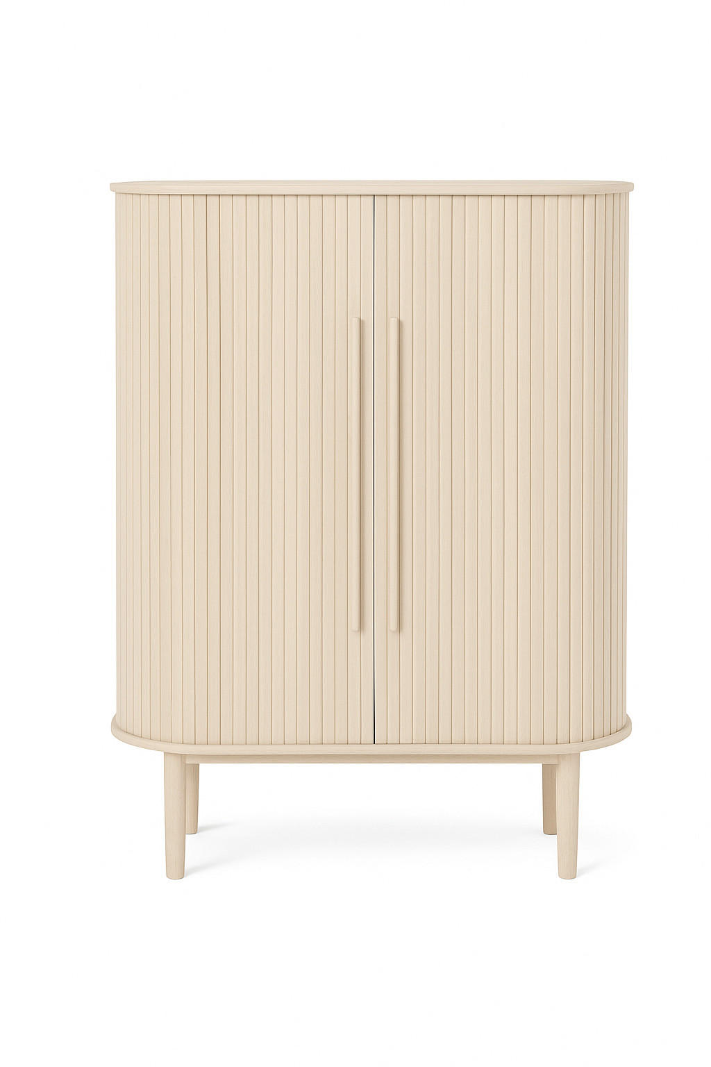 HIGHBOARD Weiß  100/188/40 cm  - Weiß, Design, Holz/Holzwerkstoff (100/188/40cm) - Lomoco