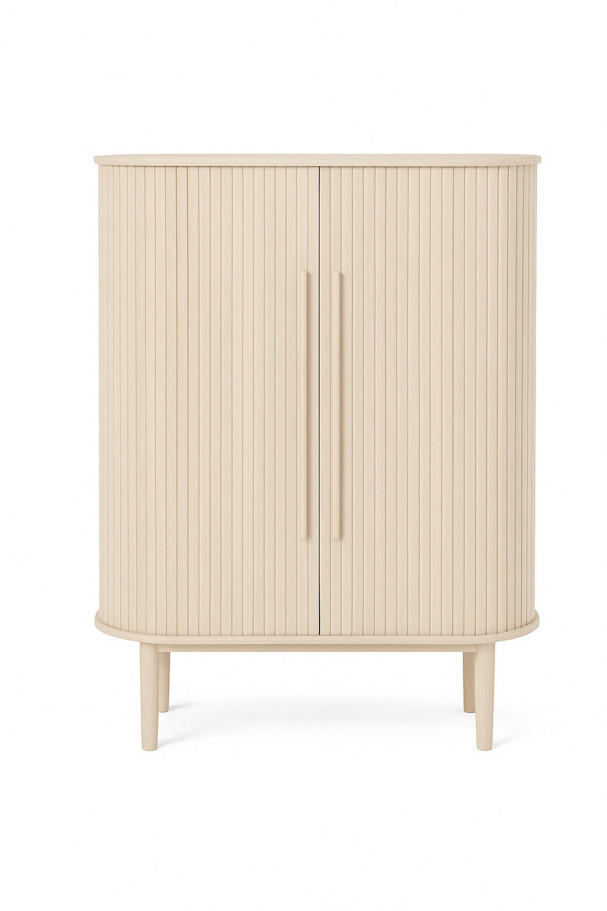 HIGHBOARD Weiß  100/188/40 cm  - Weiß, Design, Holz/Holzwerkstoff (100/188/40cm) - Lomoco