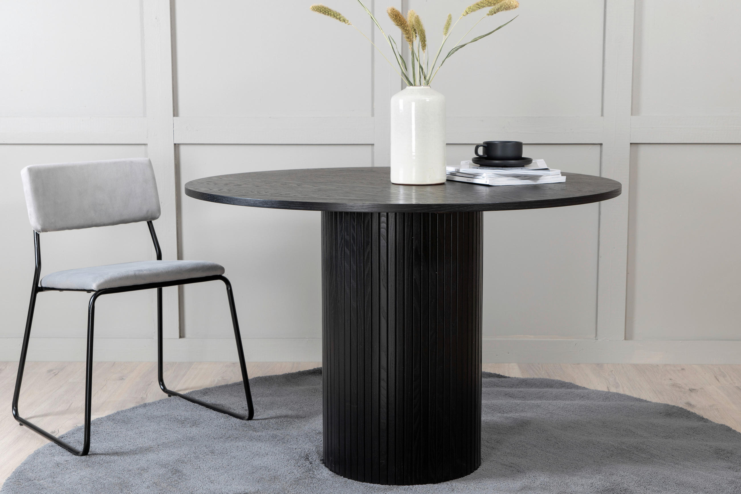 ESSTISCH in Holzwerkstoff 110/110/75 cm  - Schwarz, Design, Holzwerkstoff (110/110/75cm) - Livetastic
