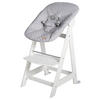 HOCHSTUHL roba Style BornUp  - Silberfarben/Weiß, Basics, Holzwerkstoff/Textil (52/94/66,5cm) - Roba