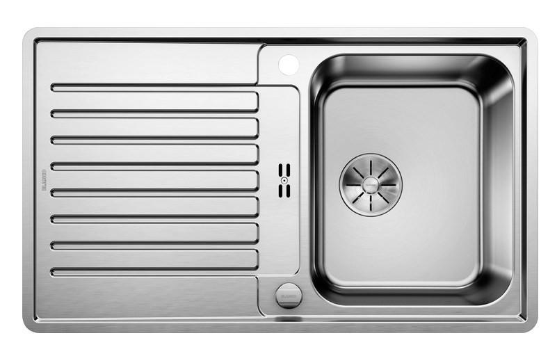 SPÜLE 523661  - Edelstahlfarben, Basics, Metall (86/17/51cm) - Blanco
