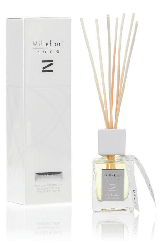 DIFFÚZOR  bőr  - átlátszó, Basics, műanyag/Üveg (6.2/25.5/6.2cm)