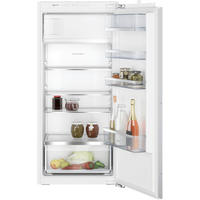 KÜHLSCHRANK 54,1/122,1/54,8 cm KI2422FE0  - Weiß, Basics, Glas/Metall (54,1/122,1/54,8cm) - Neff