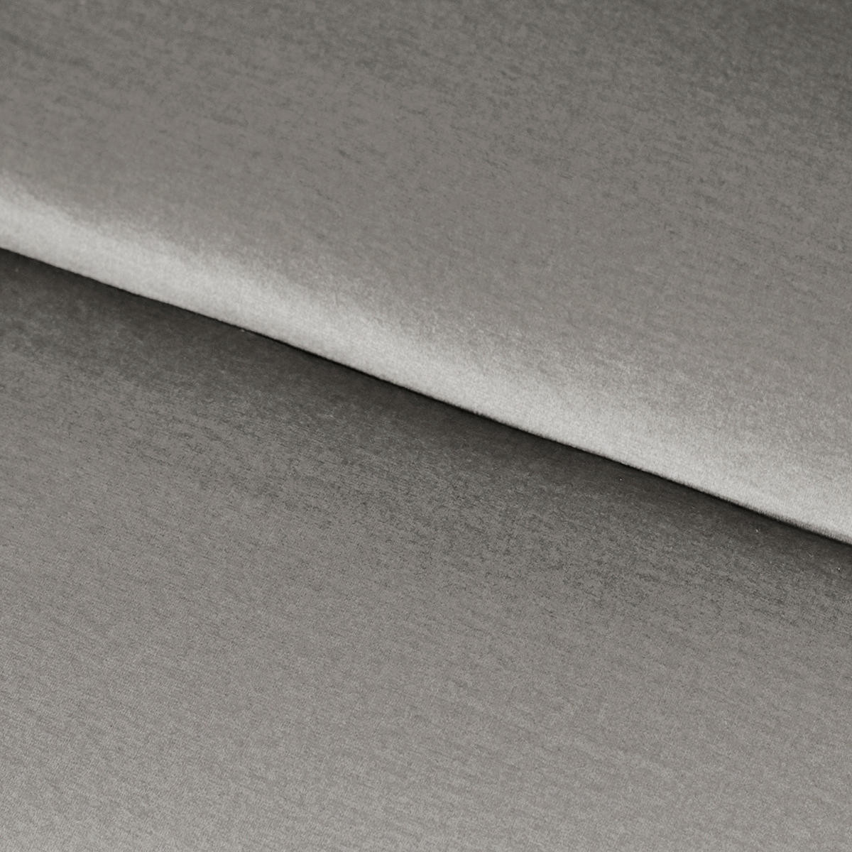 RELAXLIEGE SWING Samt Dunkelgrau  - Dunkelgrau/Schwarz, Design, Textil/Metall (65/65-95/171cm) - Livetastic