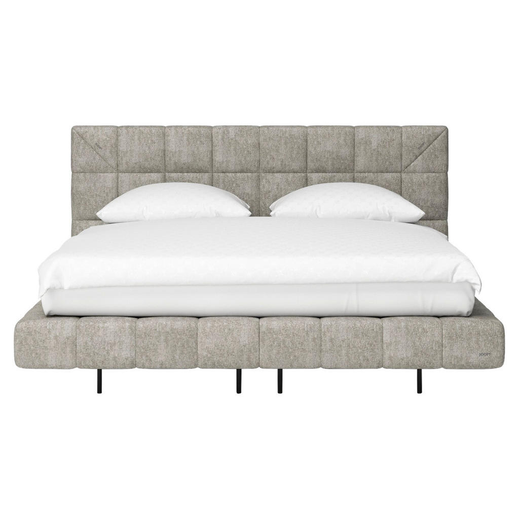 Thumbnail - Joop! Boxspringbett, Grau, Textil, H2 + H3, 7-Zonen, Höhe ca. 30 cm, 180x200 cm, Über- und Sondergrößen erhältlich, gepo...