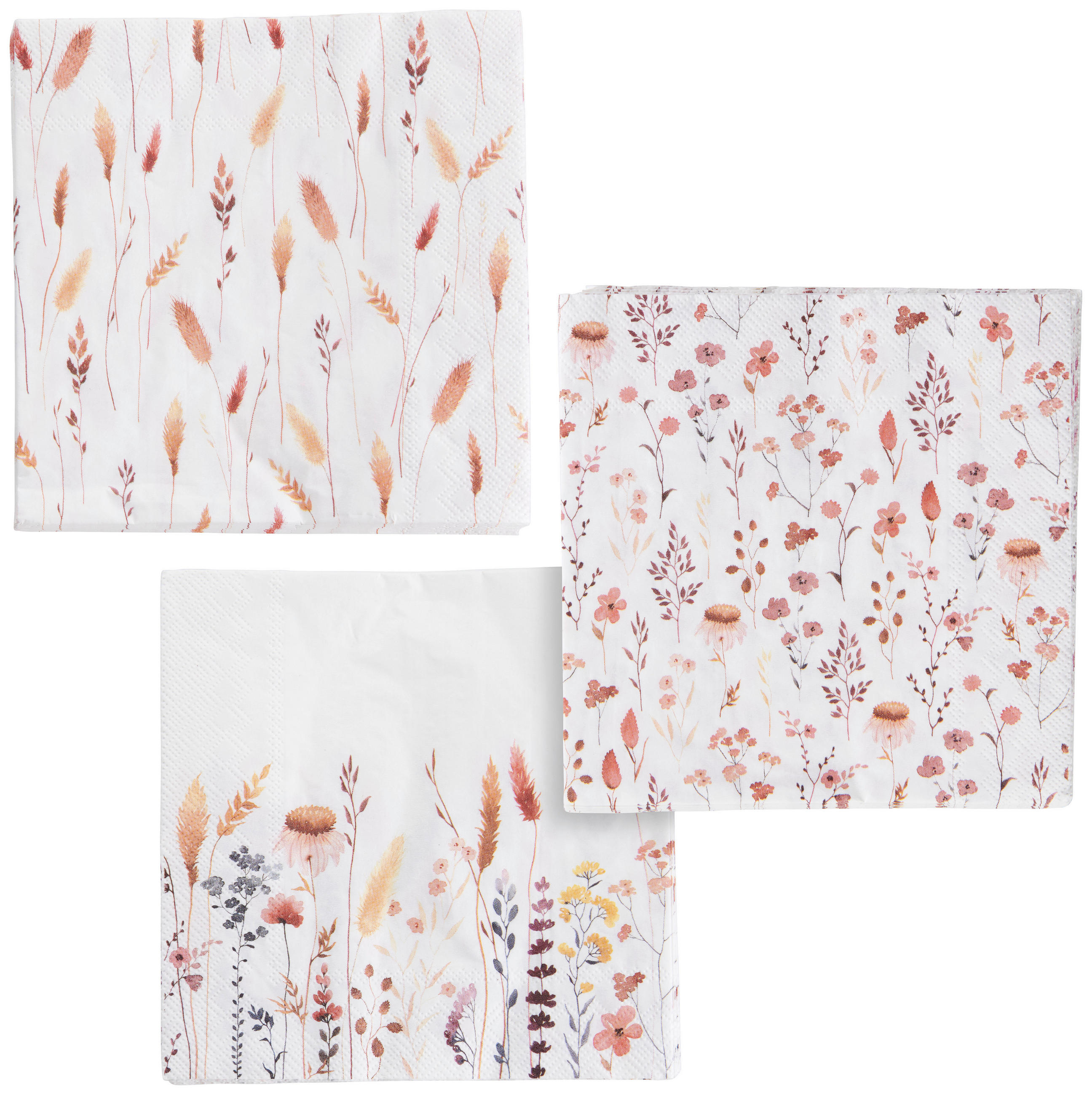 SERVETT  17/17 cm   - multicolor, Basics, papper (17/17cm) - Sonnhaus