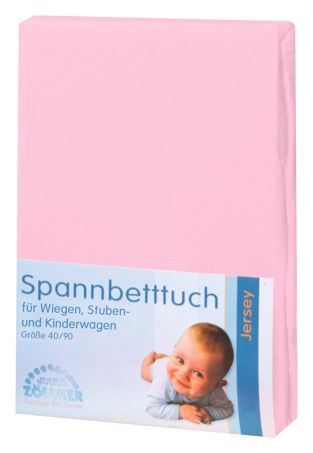 KINDERSPANNBETTTUCH 40/90 cm   - Rosa, Basics, Textil (40/90cm) - Zöllner