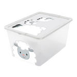 SPIELZEUGBOX 48,5/36/25 cm  - Transparent, Basics, Kunststoff (48,5/36/25cm) - My Baby Lou