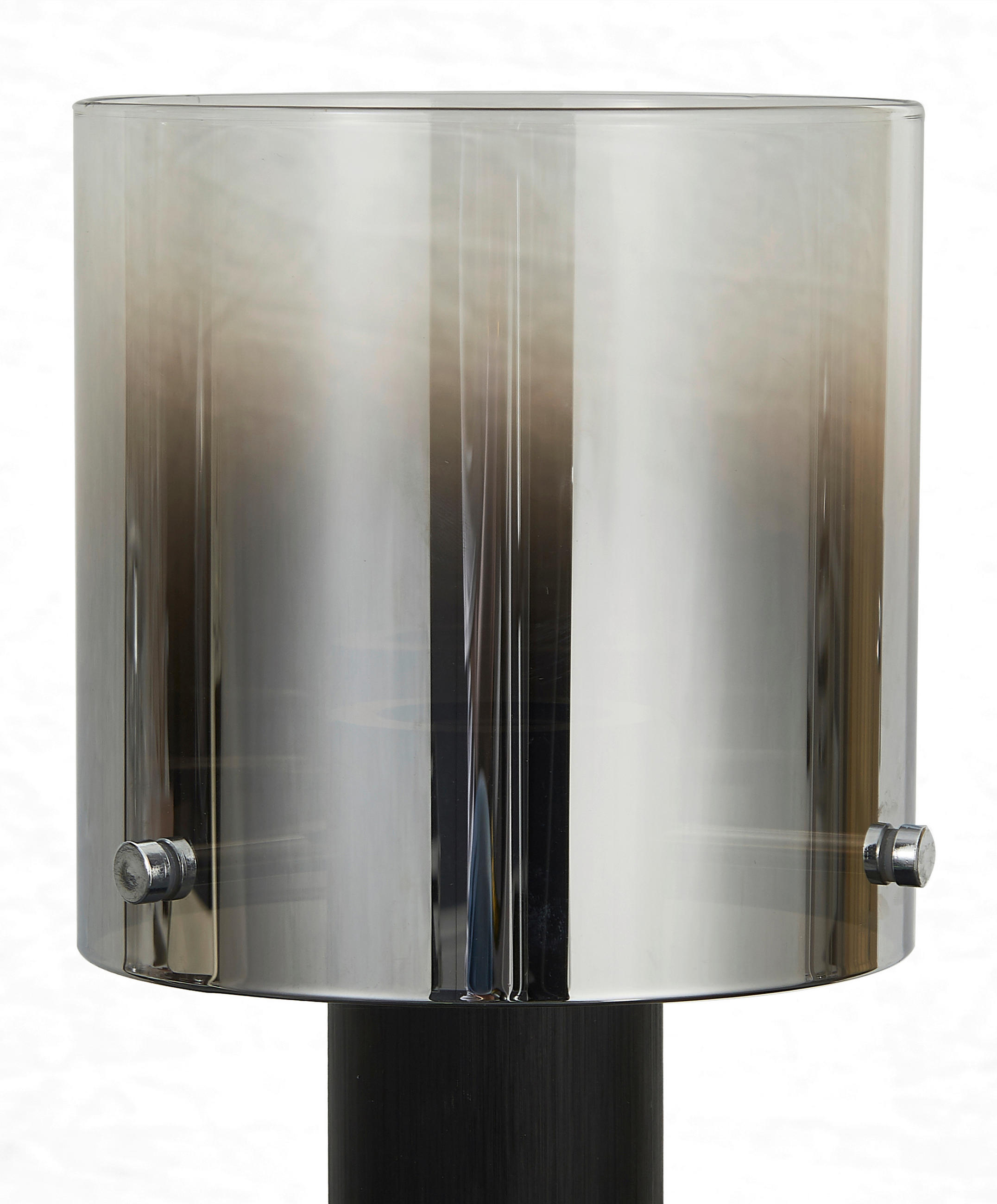 Thumbnail - Dieter Knoll Tischleuchte Alesund, Schwarz, Metall, Glas, 26 cm, Lampen & Leuchten, Innenbeleuchtung, Tischlampen