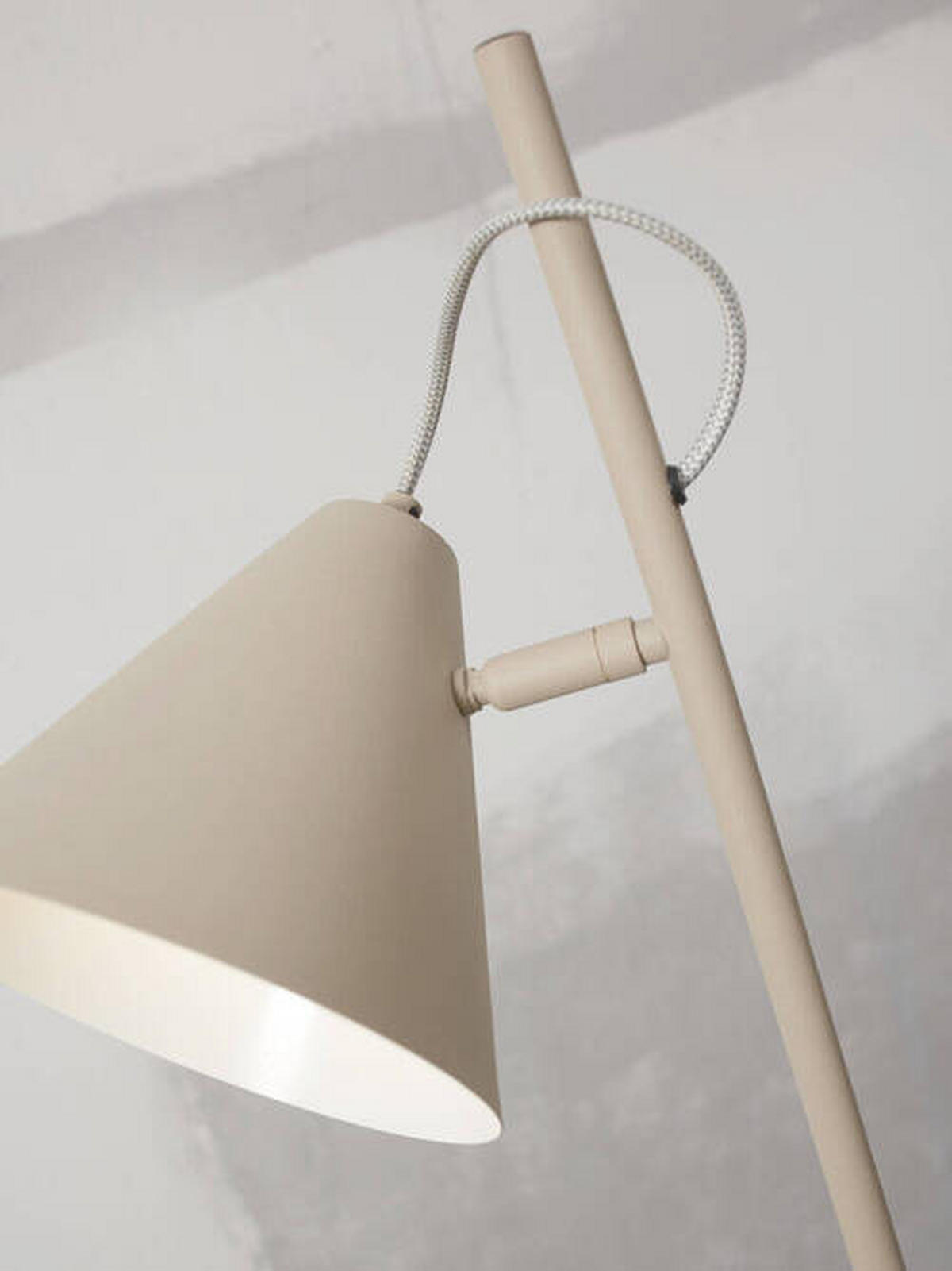 STEHLEUCHTE 25/35,5/151 cm    - Grau, Trend, Metall (25/35,5/151cm) - It's about Romi