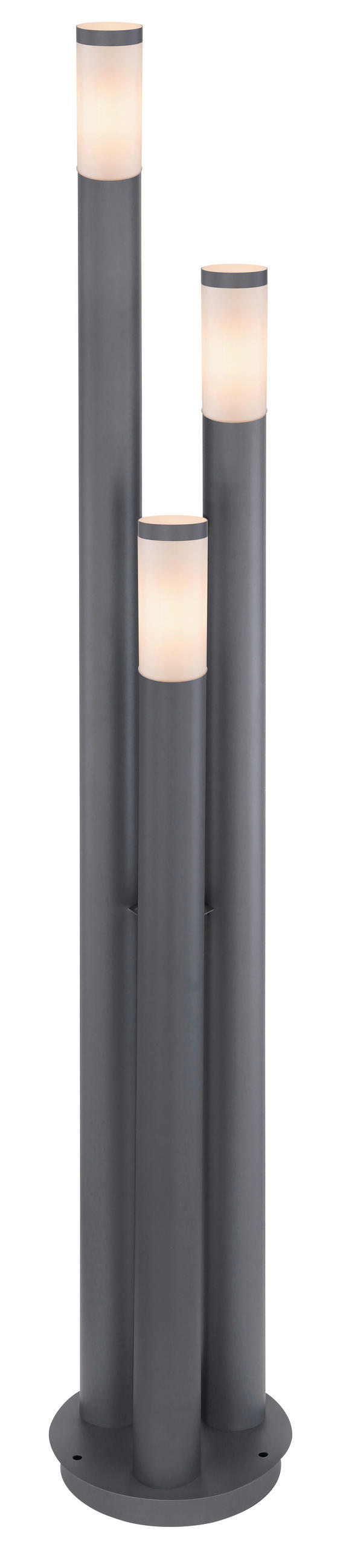 WEGELEUCHTE Boston 28/170 cm   - Anthrazit/Opal, Basics, Kunststoff/Metall (28/170cm) - Globo