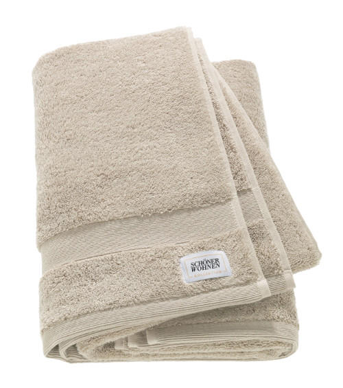 DUSCHTUCH SW-Cuddly 70/140 cm  - Sandfarben/Beige, Basics, Textil (70/140cm) - Schöner Wohnen