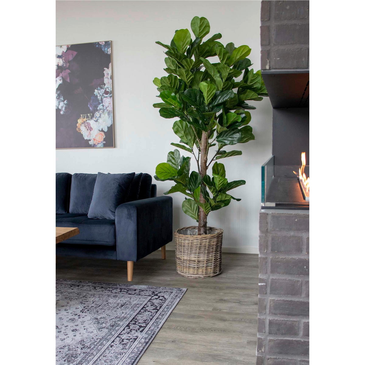 KONSTVÄXT 190 cm  - grön/ljusbrun, Basics, plast (190cm) - Ambia Home