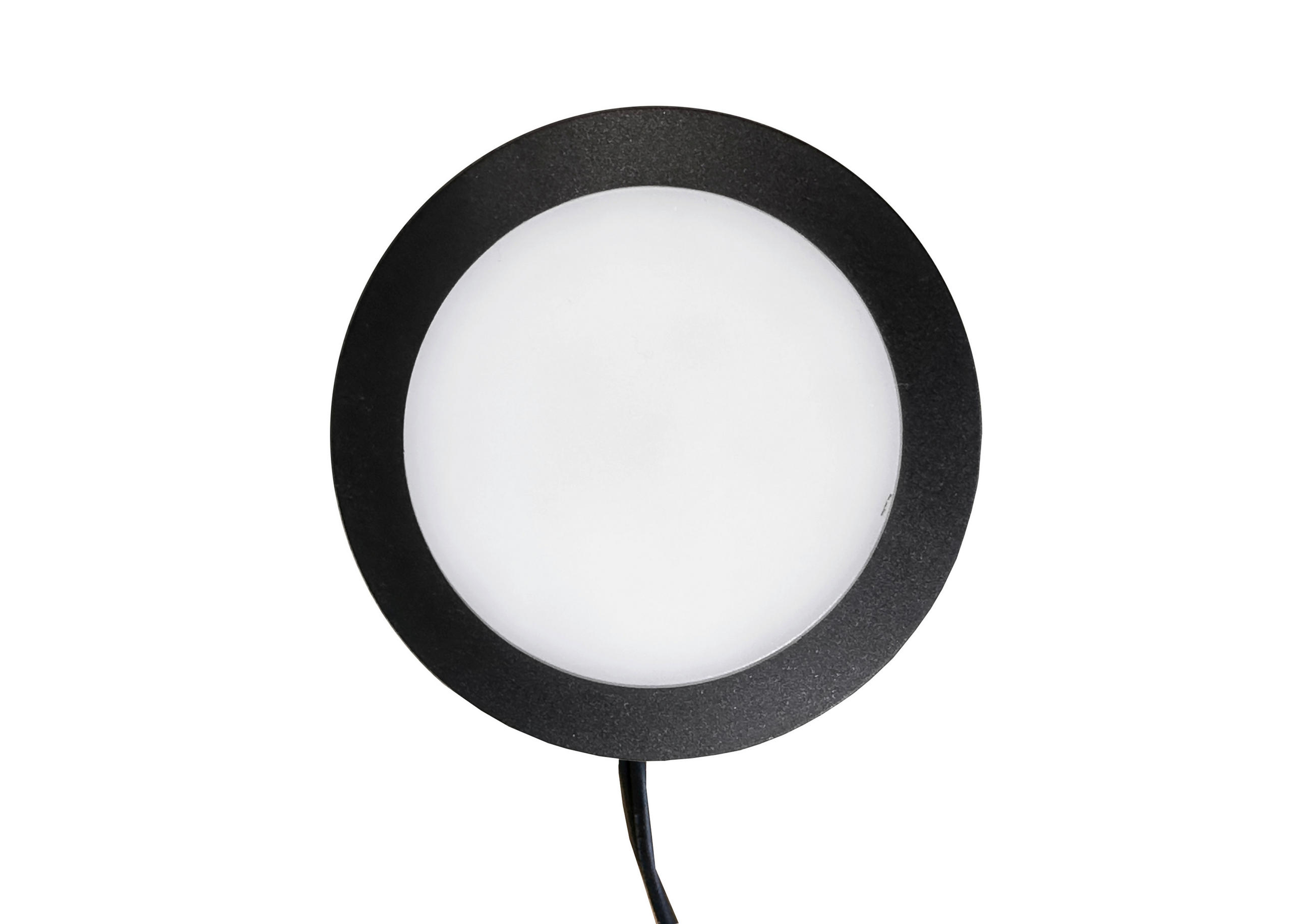 EINLEGEBODENBELEUCHTUNG  - Schwarz, Design (6/1,5/08cm) - Livetastic