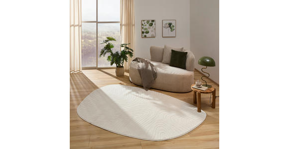 WEBTEPPICH 130/190 cm Beige  - Beige, Design, Textil (130/190cm) - Novel