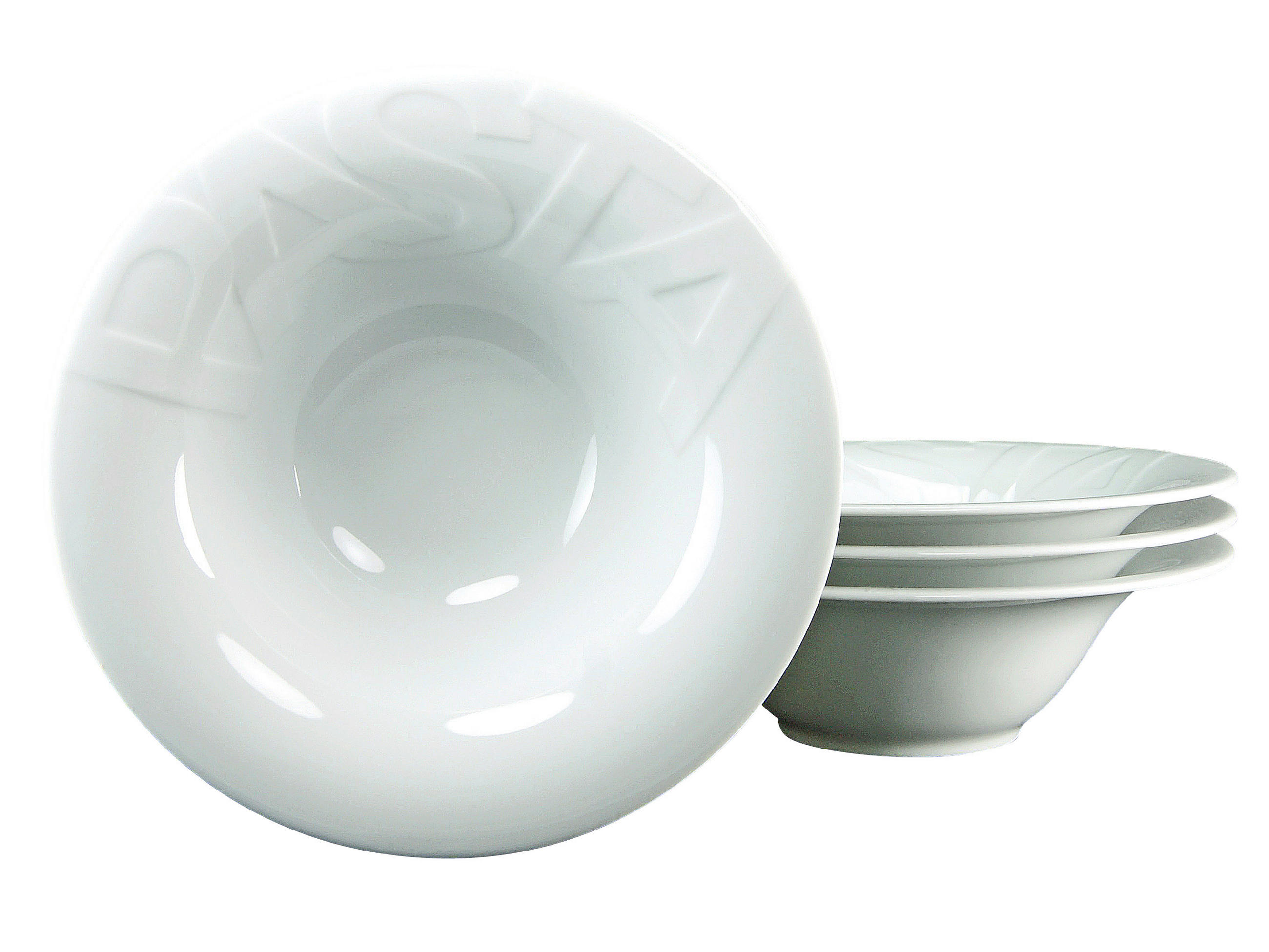 Creatable SADA TALÍŘŮ NA TĚSTOVINY, keramika, 27 cm