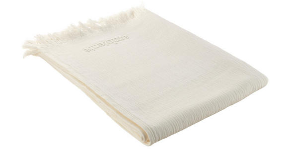 WOHNDECKE 130/170 cm - Weiß, KONVENTIONELL, Textil (130/170cm) - Ambiente