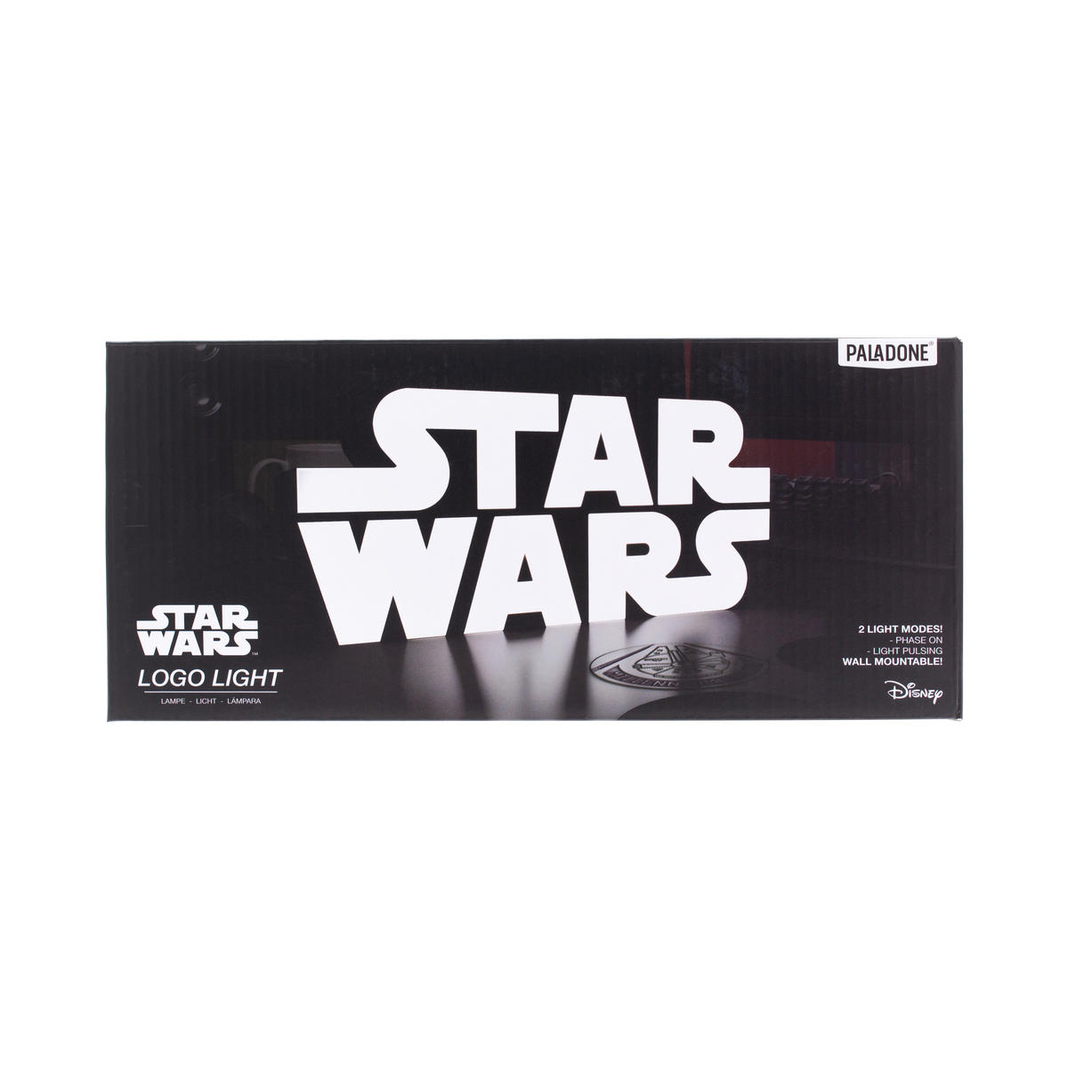 LED-DEKOLEUCHTE Star Wars 29/13 cm   - Schwarz, Basics, Kunststoff (29/13cm) - Star Wars