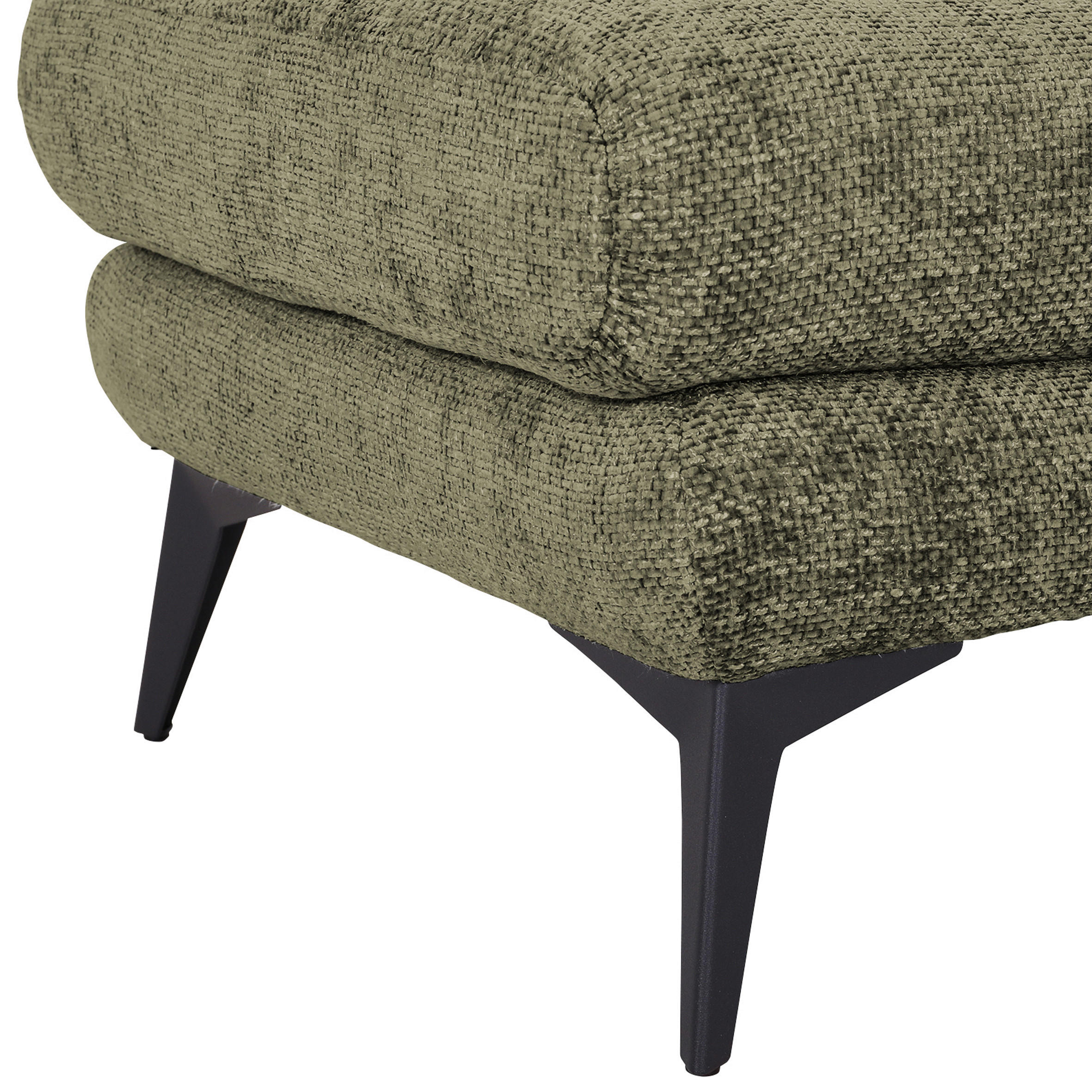 Thumbnail - Carryhome Bigsofa, Grün, Textil, 3-Sitzer, 215x70x98 cm, Made in EU, Rücken echt, Wohnzimmer, Sofas & Couches, Sofas, Bi...