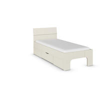 BETT 90/200 cm  in Champagner  - Champagner, Basics (90/200cm) - Boxxx