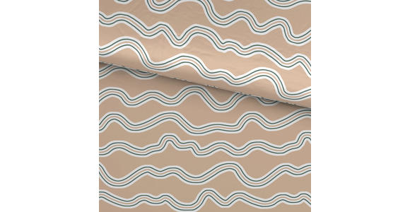 BETTWÄSCHE Satin 200/200 cm  - Naturfarben, Textil (200/200cm) - Novel