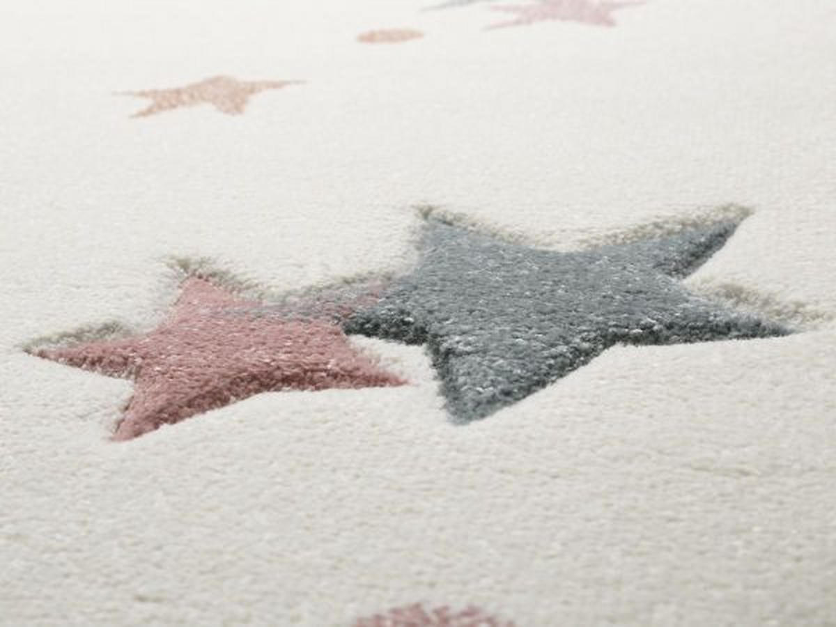 KINDERTEPPICH 80/150 cm Jonne  - Hellrosa/Weiß, Trend, Textil (80/150cm) - Esprit