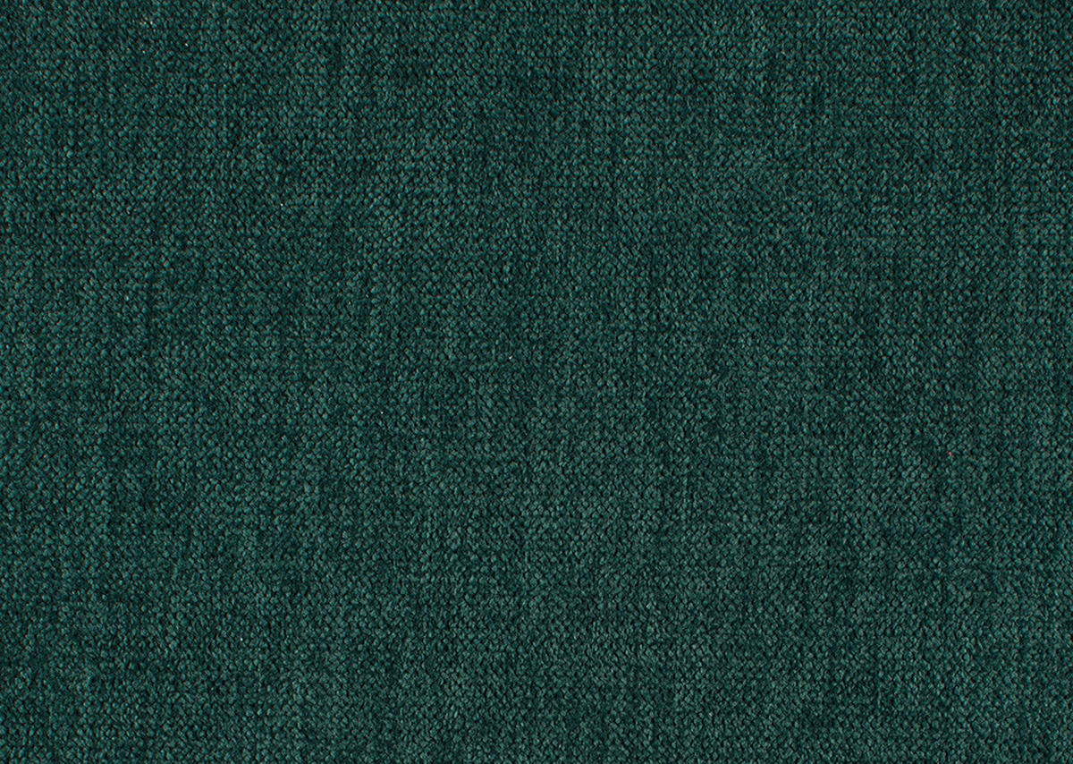 ECKSOFA in Velours Dunkelgrün  254/224 cm  - Dunkelgrün/Schwarz, Design, Kunststoff/Textil (254/224cm) - Stylife
