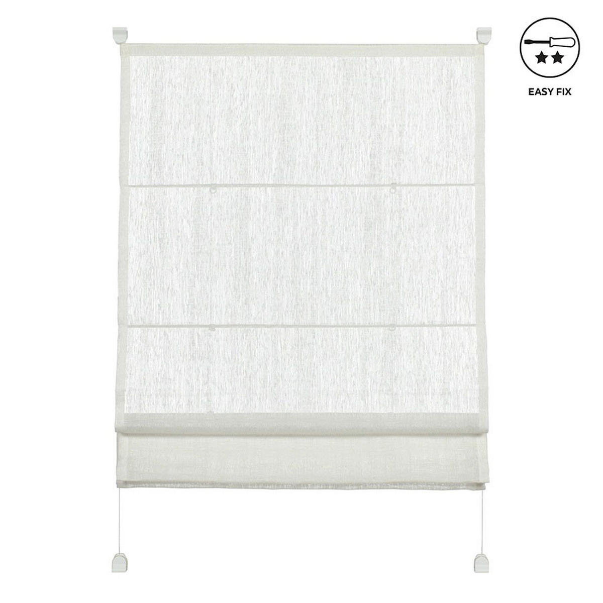 RIMSKI ZASTOR prozirno 100/140 cm   - prozirno, Basics, plastika (100/140cm) - Gardinia