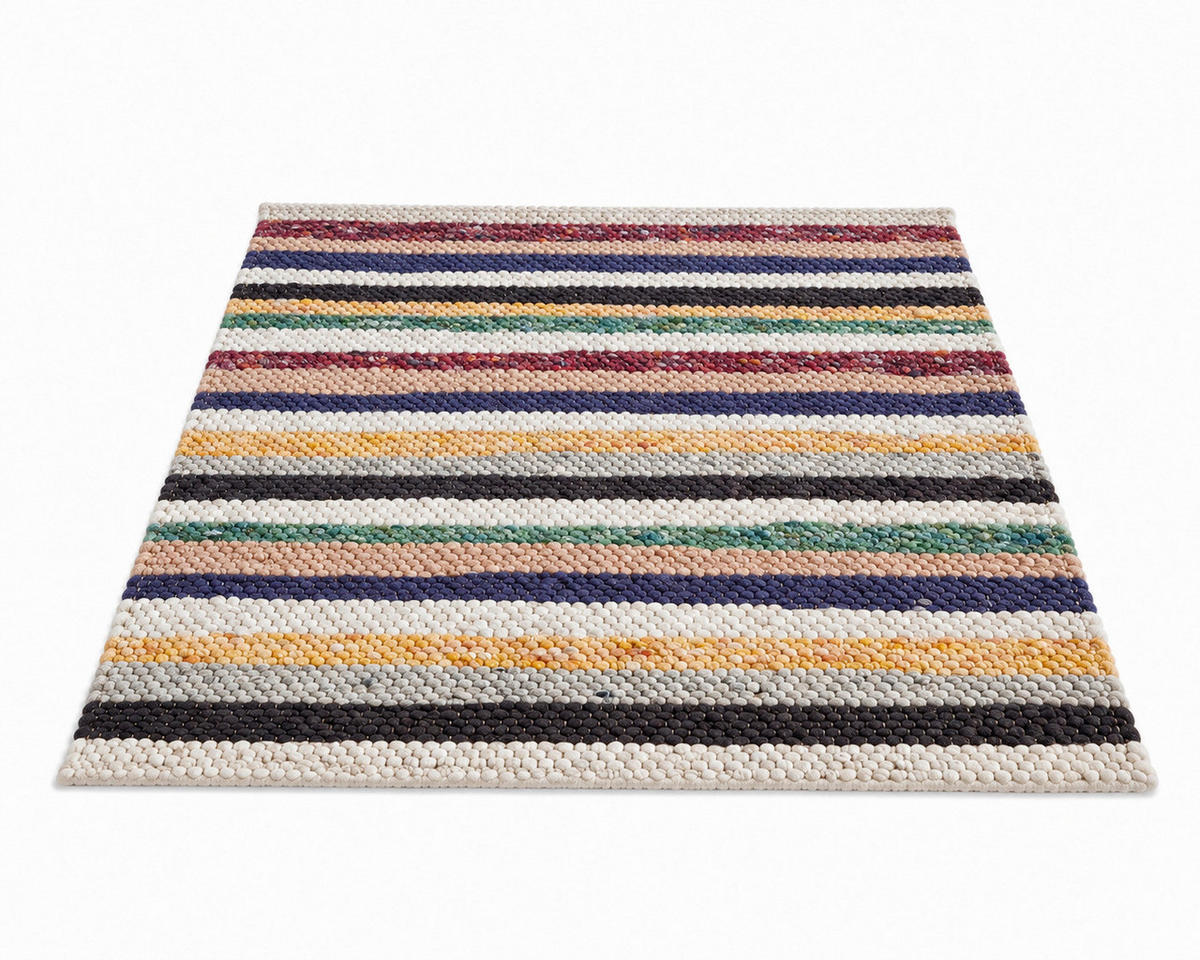 KÉZZEL SZŐTT SZŐNYEG   - többszínű, Basics, textil (70/130cm)
