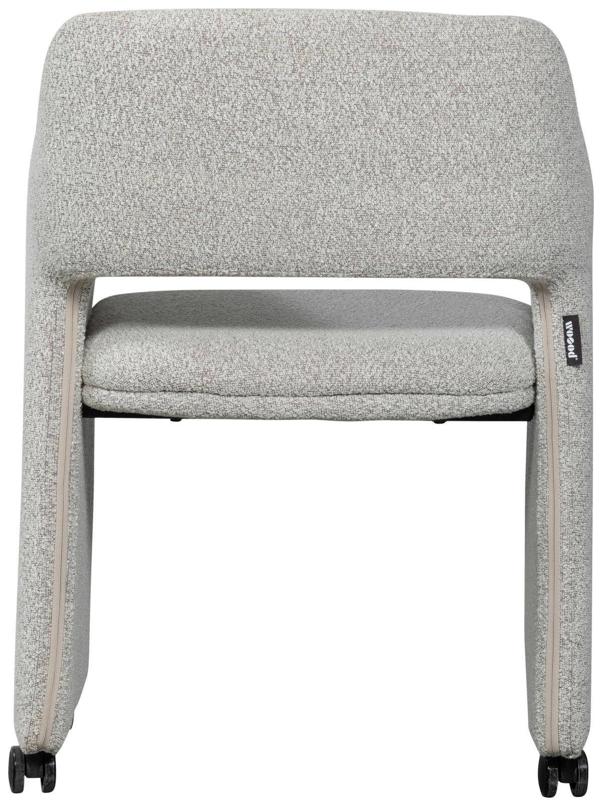 ARMLEHNSTUHL   Bouclé  - Greige, MODERN, Kunststoff/Textil (59/79/58cm) - Livetastic