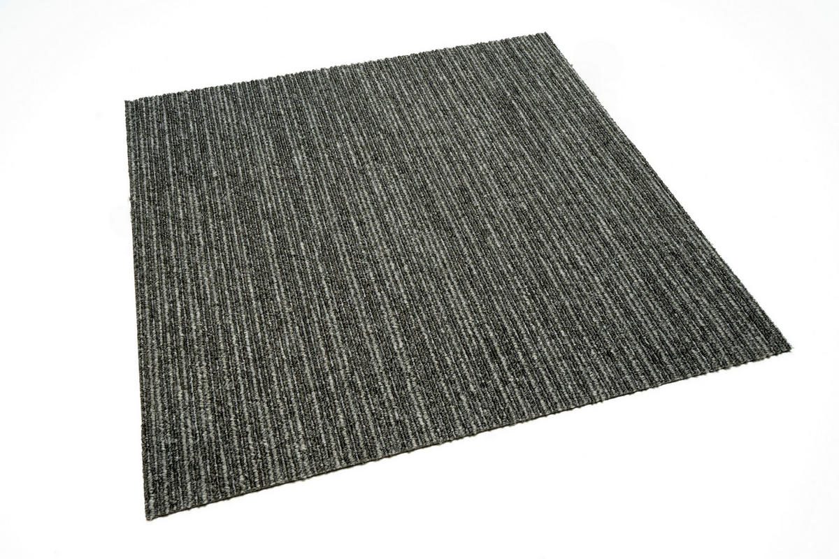 TEPPICHFLIESE 50/50 cm  in Dunkelgrau  - Dunkelgrau, Basics, Textil (50/50cm)