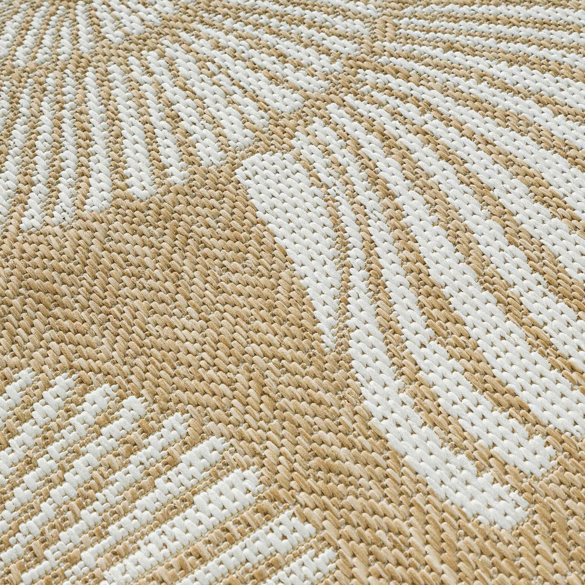 OUTDOORTEPPICH für Terrasse und Balkon 140/200 cm Regina Maritim Naturfarben  - Naturfarben, Design, Textil (140/200cm) - Ambia Garden