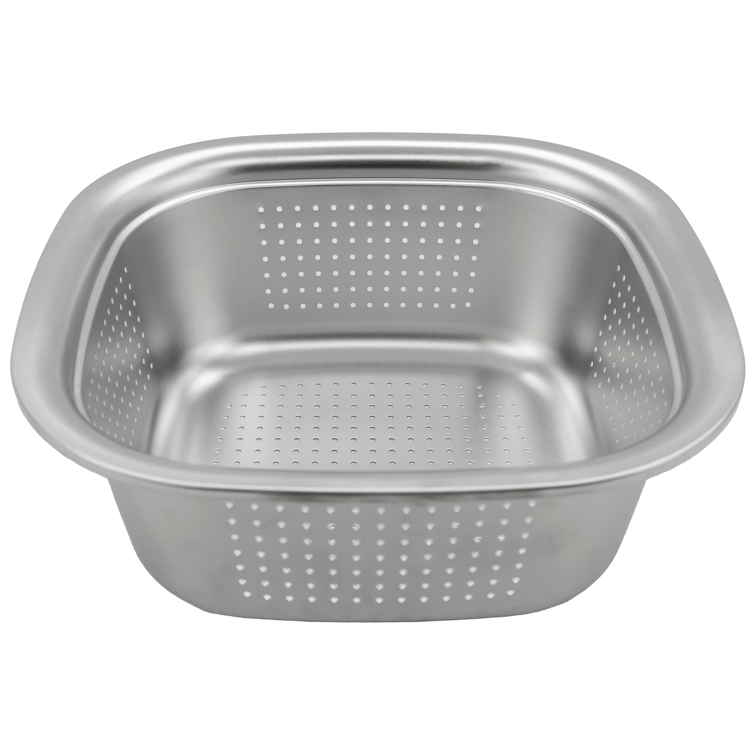 SEIHER  - Edelstahlfarben, Basics, Metall (28/28/10,5cm) - Homeware Profession.