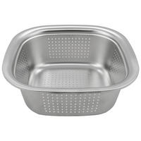 ĐEVĐIR - boja nerđajućeg čelika, Osnovno, metal (28/28/10,5cm) - Homeware Profession.